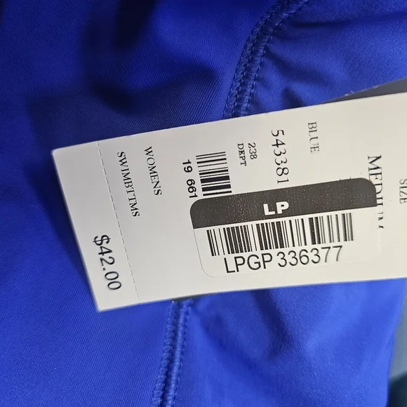 Lands' End Women's Plus Full Coverage Skirt Swim Swimwear UPF 50+ Skort - Picture 5 of 5